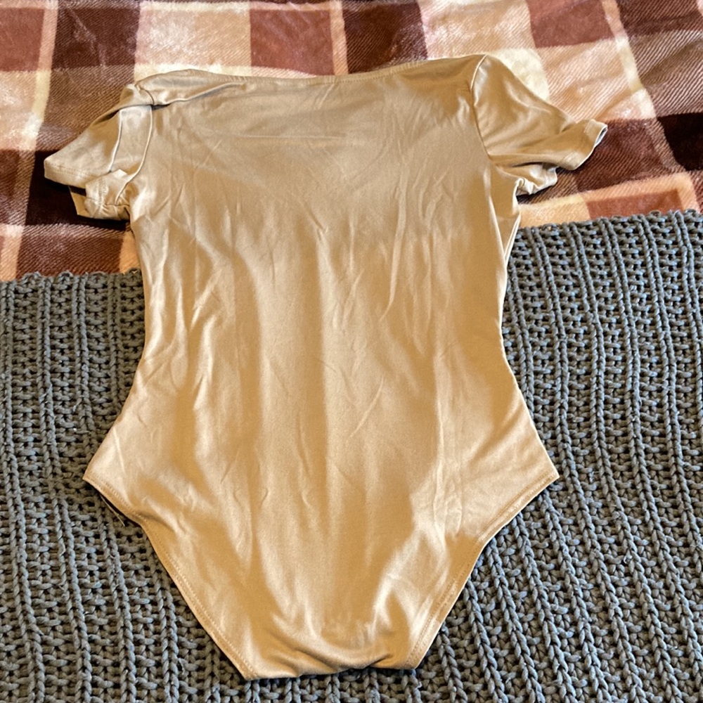 Pink Lily | Free Soul Short Sleeve Bodysuit, Size XS - NWT - Picture 4 of 7